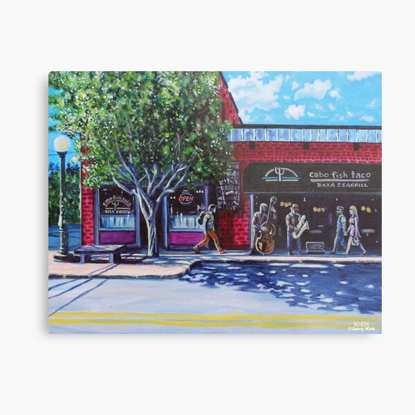 'Cabo Fish Taco' Metal Print