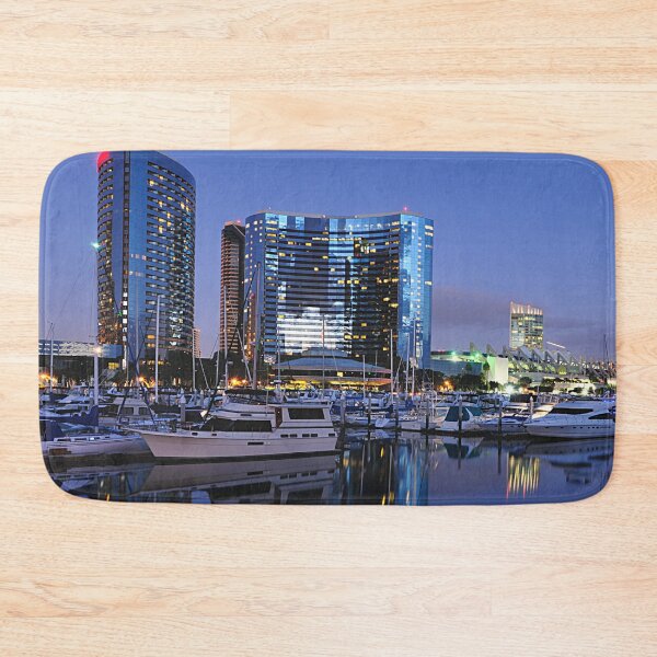 Item preview, San Diego Bay Marina Sunset California designed and sold by Piper-Deals.