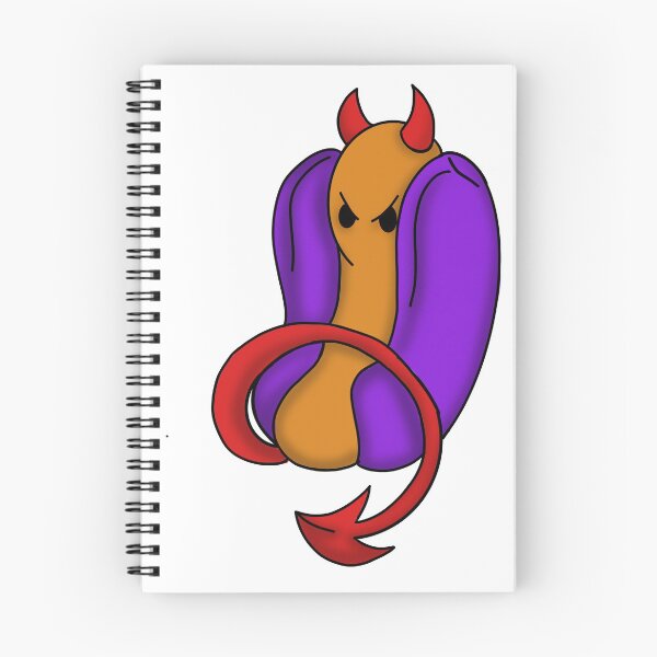 Item preview, Devil dog "hot dog" designed and sold by mommaKart.