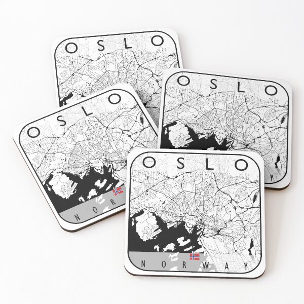 Item preview, OSLO MAP NORWAY designed and sold by hatimelhag.