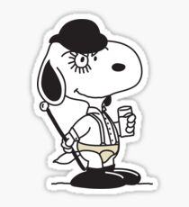 Snoopy DeLarge (A Clockwork Beagle) Sticker