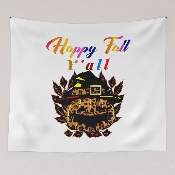 Item preview, Happy Fall Yall Leopard Pumpkin designed and sold by ChaseCoClothing.