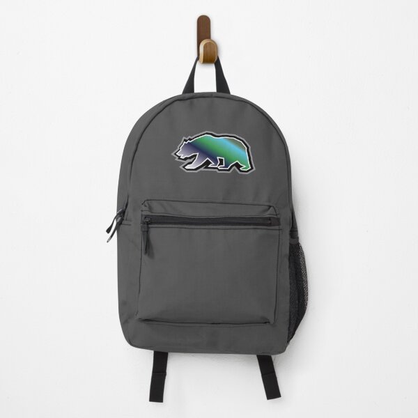 Item preview, Grizzly Bear Retro Vintage Animal Nature Blue Green designed and sold by StevoWest.