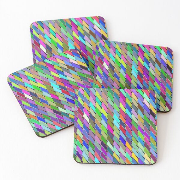 Item preview, Chaotic Colorful Glass Shards designed and sold by inkyblackroses.
