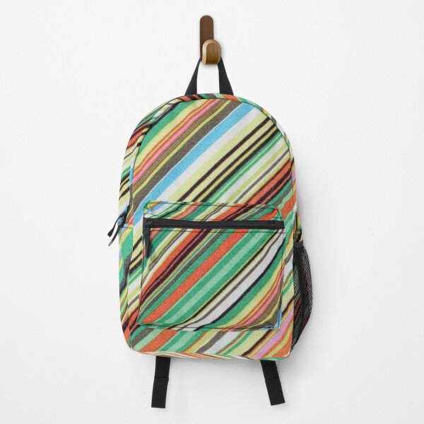 Item preview, Abstract Multicolor Stripes Pattern. Trendy Mixed Colors Striped Print designed and sold by silviaol.