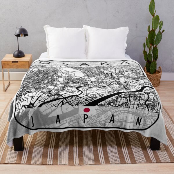 Item preview, OSAKA MAP JAPAN designed and sold by hatimelhag.