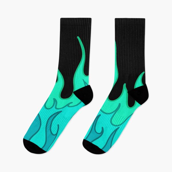 Item preview, Stylish Teal Green Flames! designed and sold by KelseyLovelle.