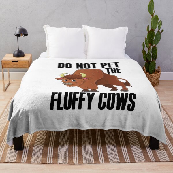Item preview, Do Not Pet the Fluffy Cows! designed and sold by HROC.
