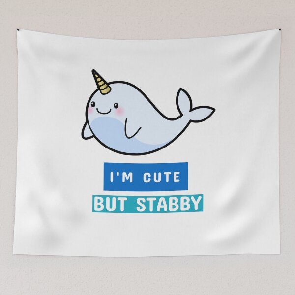 Item preview, I'm Cute But Stabby designed and sold by Allyoudois.