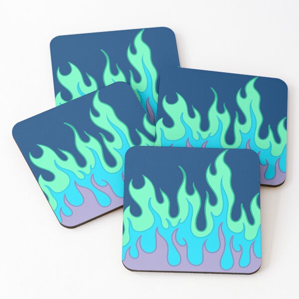Item preview, Stylish Mermaid Colors Colorful Flames! designed and sold by KelseyLovelle.