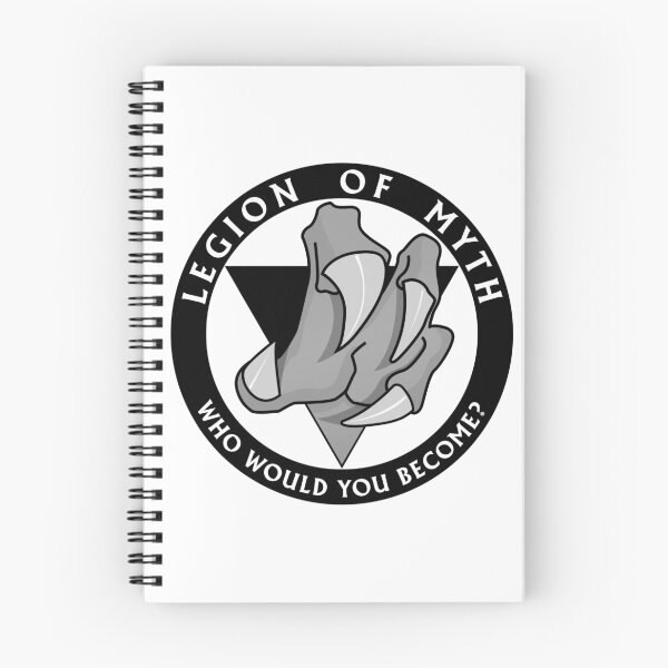 Item preview, Legion of Myth Logo (Large | B&W) designed and sold by Legion of Myth.