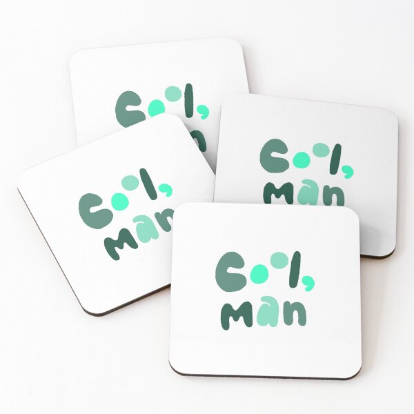 Item preview, Cool, man ~ word art designed and sold by carlistickers.