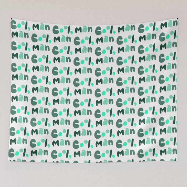 Item preview, Cool, man ~ word art designed and sold by carlistickers.
