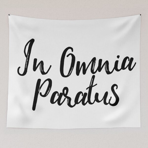 Item preview, In Omnia Paratus | Prepared in All Things in Latin designed and sold by KarolinaPaz.