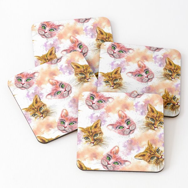 Item preview, White Cute cats designed and sold by varelagraphics.