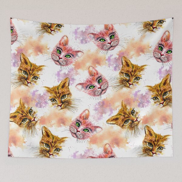 Item preview, White Cute cats designed and sold by varelagraphics.