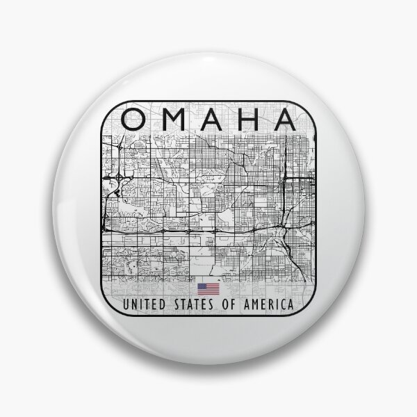 Item preview, OMAHA MAP USA designed and sold by hatimelhag.