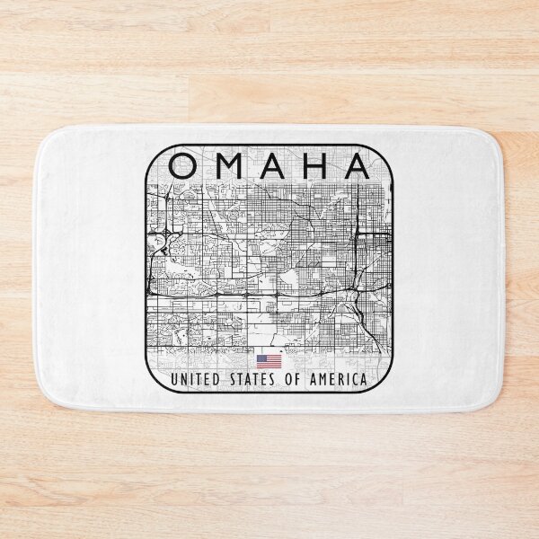 Item preview, OMAHA MAP USA designed and sold by hatimelhag.