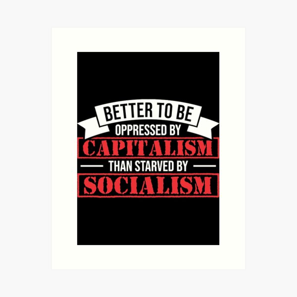 Funny Anti Socialism Quote Anti Socialist Meme Pro Capitalist Shirt Fleece  Blanket by Funny4You - Pixels