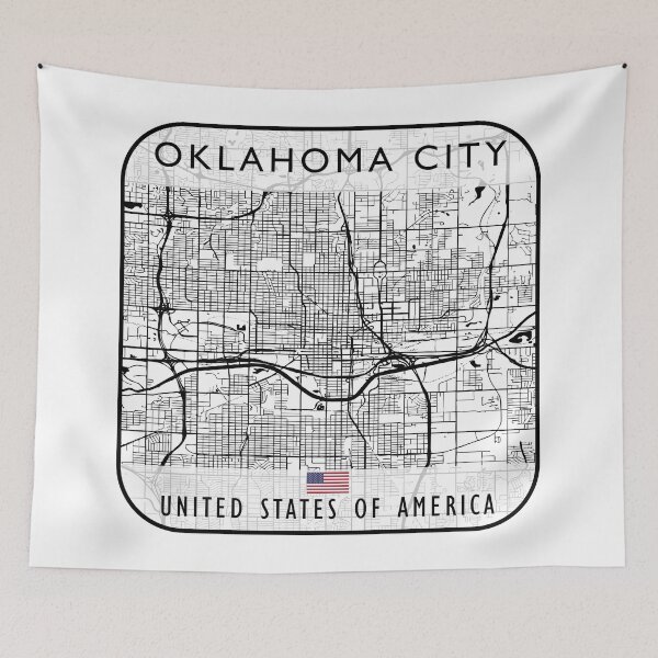 Item preview, OKLAHOMA CITY USA designed and sold by hatimelhag.