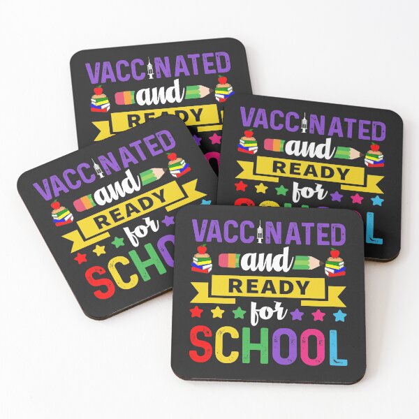 Item preview, Vaccinated And Ready For School  designed and sold by HarlemsGee.