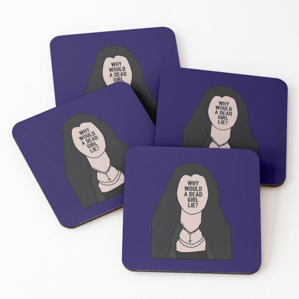 Item preview, Why would a dead girl lie? Hannah Baker Sticker designed and sold by Ayarat Burke.