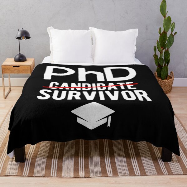 Item preview, PhD Candidate Survivor - PhD Graduation Funny designed and sold by Betadesign77.