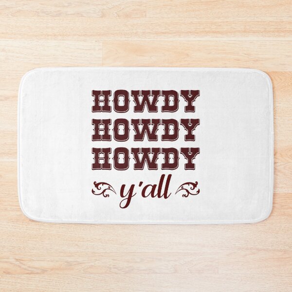 Item preview, Southern Howdy Howdy Howdy Y'all Cowboy Cowgirl Western designed and sold by ittybittyowl.