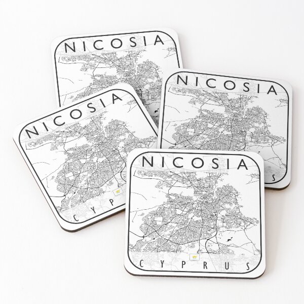 Item preview, NICOSIA MAP CYPRUS designed and sold by hatimelhag.