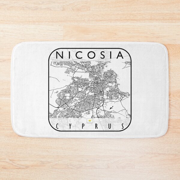 Item preview, NICOSIA MAP CYPRUS designed and sold by hatimelhag.