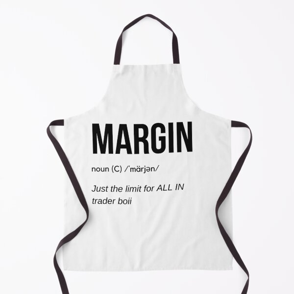 Item preview, MARGIN Definition (Black) designed and sold by TraderShirts.