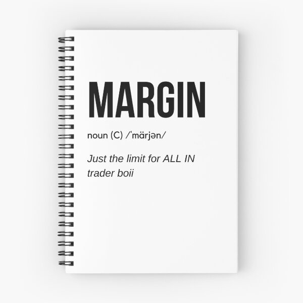 Item preview, MARGIN Definition (Black) designed and sold by TraderShirts.