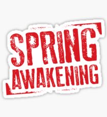 Spring Awakening logo Sticker