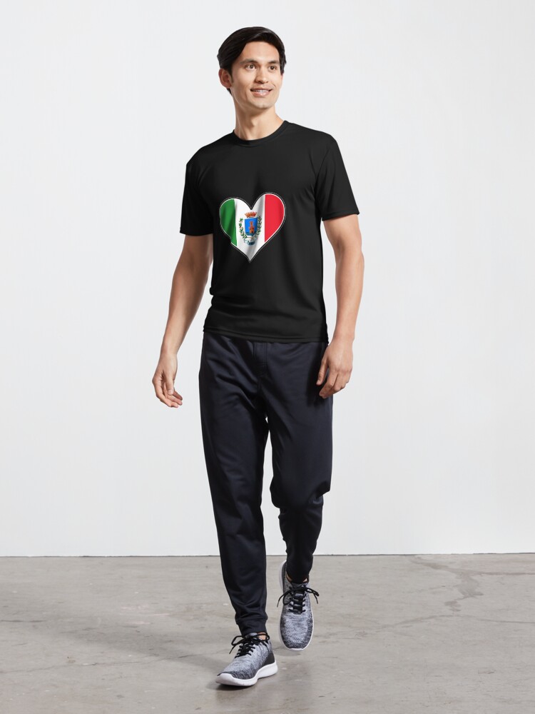 Thumbnail 5 of 7, Active T-Shirt, I Love Ponza designed and sold by ItaliaStore.