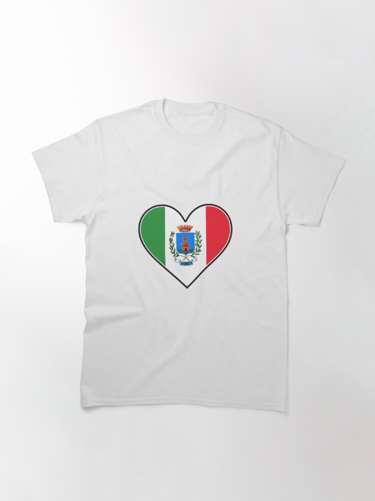 Thumbnail 3 of 7, Classic T-Shirt, I Love Ponza designed and sold by ItaliaStore.