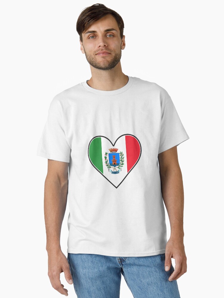 Thumbnail 1 of 7, Classic T-Shirt, I Love Ponza designed and sold by ItaliaStore.