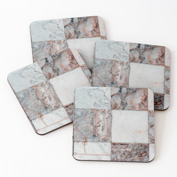 Item preview, Pink Marble Tiles designed and sold by thesnap.