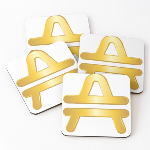 Item preview, AMP crypto currency logo with golden colour designed and sold by ZieProject.