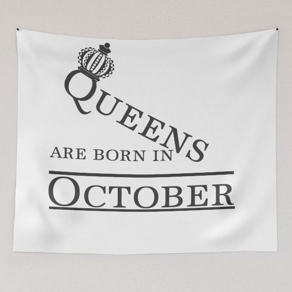 Item preview, Queens are born in October designed and sold by Iden-store.