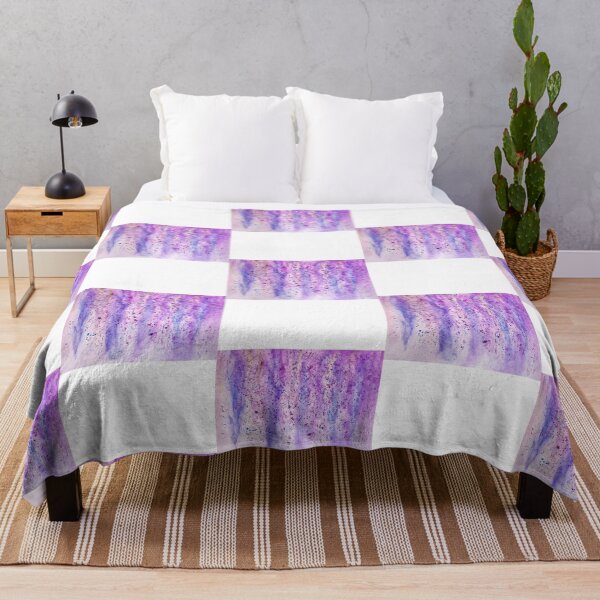 Item preview, abstract purple wisteria designed and sold by ezemannan.