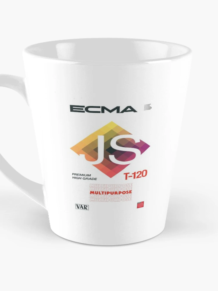 Thumbnail 3 of 4, Coffee Mug, Retro Blank VHS JavaScript (ECMAScript) designed and sold by chriskirknielsen.