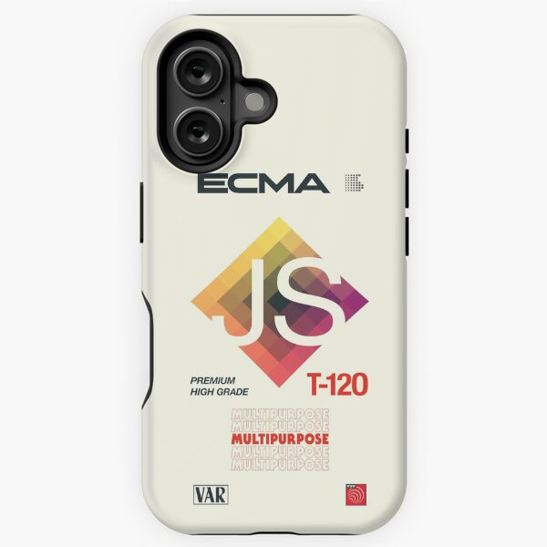 Item preview, Retro Blank VHS JavaScript (ECMAScript) designed and sold by chriskirknielsen.