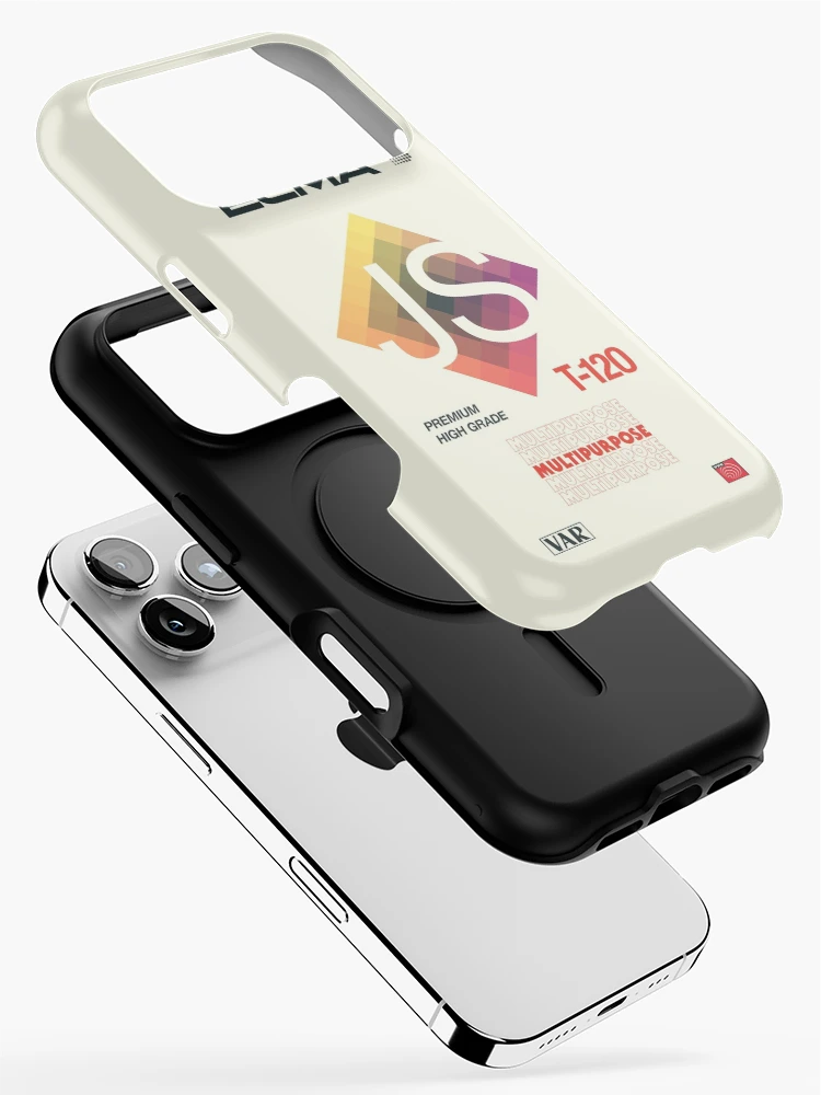 Thumbnail 2 of 4, iPhone Case, Retro Blank VHS JavaScript (ECMAScript) designed and sold by chriskirknielsen.