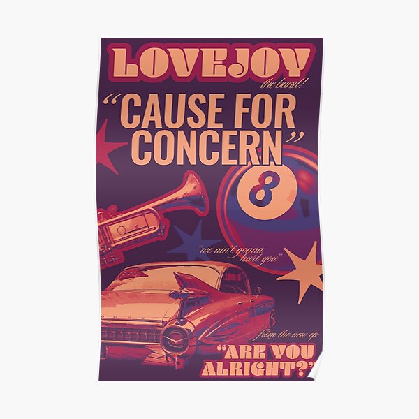 Lovejoy Cause For Concern Poster Poster