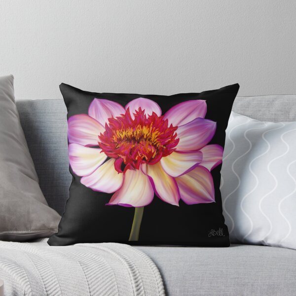 Item preview, Fiery Pink Dahlia designed and sold by Laura Bell.
