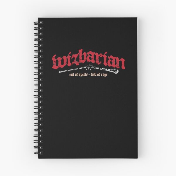 Item preview, Wizbarian Out of Spells Full of Rage - Wizard Barbarian designed and sold by DnlDesigns.