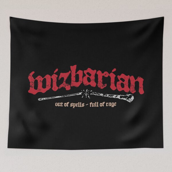 Item preview, Wizbarian Out of Spells Full of Rage - Wizard Barbarian designed and sold by DnlDesigns.