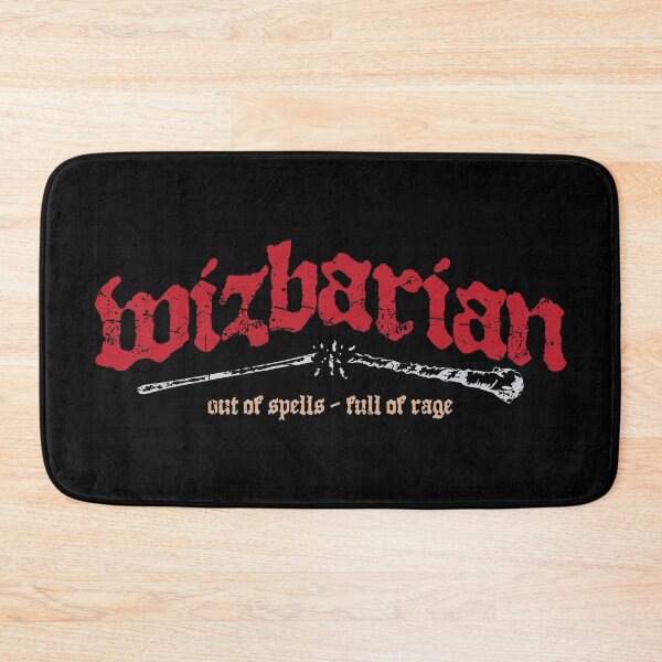 Item preview, Wizbarian Out of Spells Full of Rage - Wizard Barbarian designed and sold by DnlDesigns.