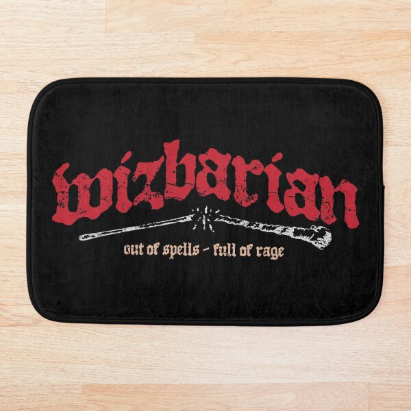 Item preview, Wizbarian sin hechizos lleno de rabia - Wizard Barbarian designed and sold by DnlDesigns.