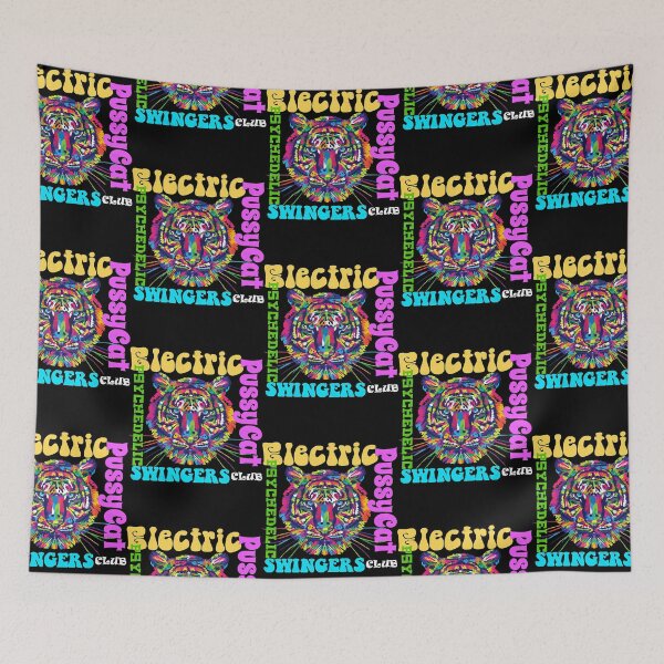 Item preview, Electric Psychedelic Pussycat Swingers Club  designed and sold by vandewalker.